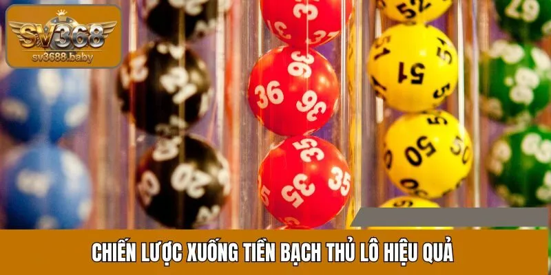 Chiến lược xuống tiền bạch thủ lô hiệu quả Chiến lược xuống tiền bạch thủ lô hiệu quả
