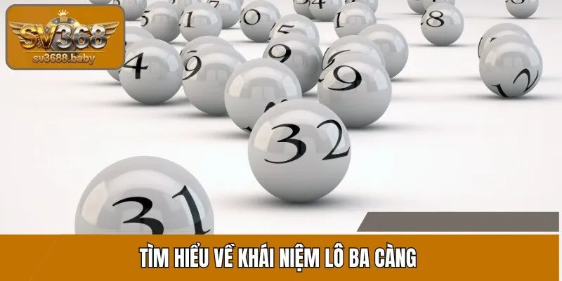 Tìm hiểu về khái niệm lô ba càng Tìm hiểu về khái niệm lô ba càng