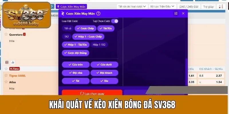 Khái quát về kèo xiên bóng đá SV368 Khái quát về kèo xiên bóng đá SV368